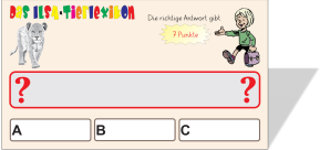 ILSA-Quiz-Spiel 'Tierlexikon'