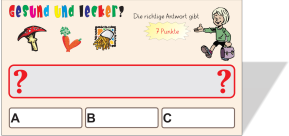 ILSA-Quiz-Spiel 'Gesund und lecker?'