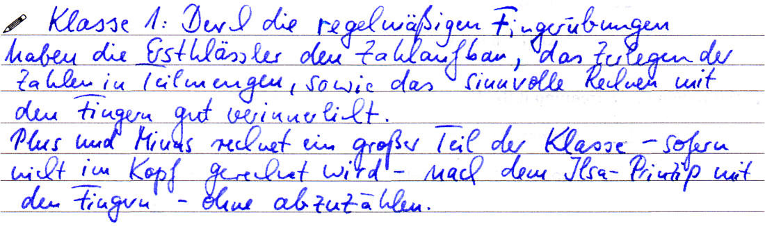 Faximile des Briefes 1